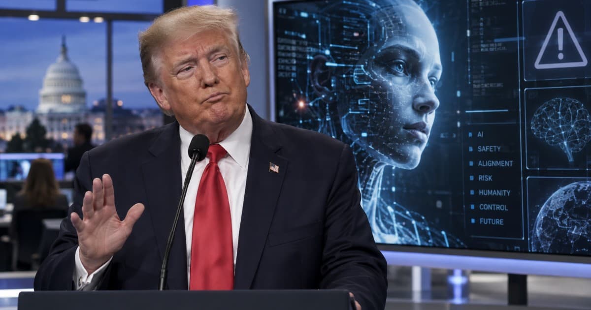 Trump Dismisses AI Risk Warnings as Overblown Concern